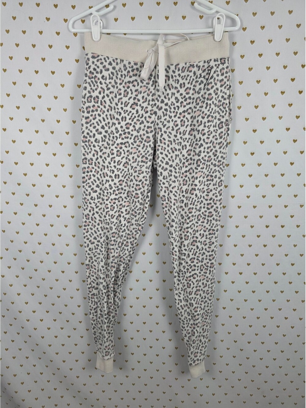 Victorias Secret Super Soft Leopard Cheetah Sweats Sweatpants XS